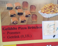 Gefühlte Pizza Brötchen / Wuppertal